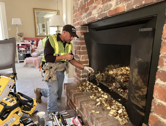 Safe screening installation by Homestead Chimney Sweep in Homestead, FL