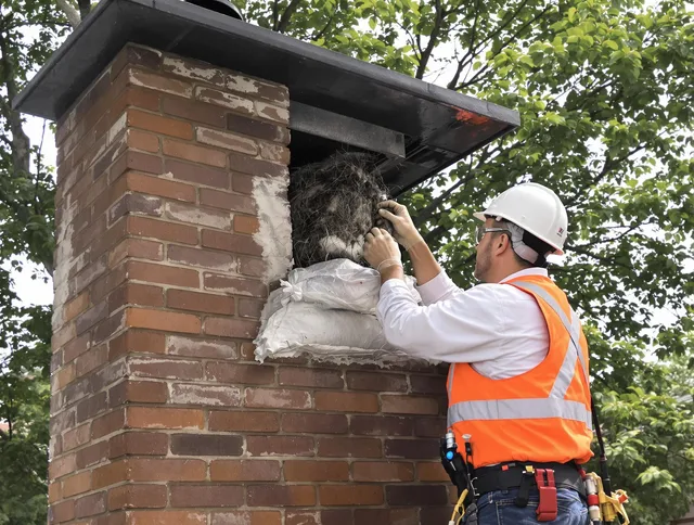 Humane removal of debris and animals by Homestead Chimney Sweep in Homestead, FL