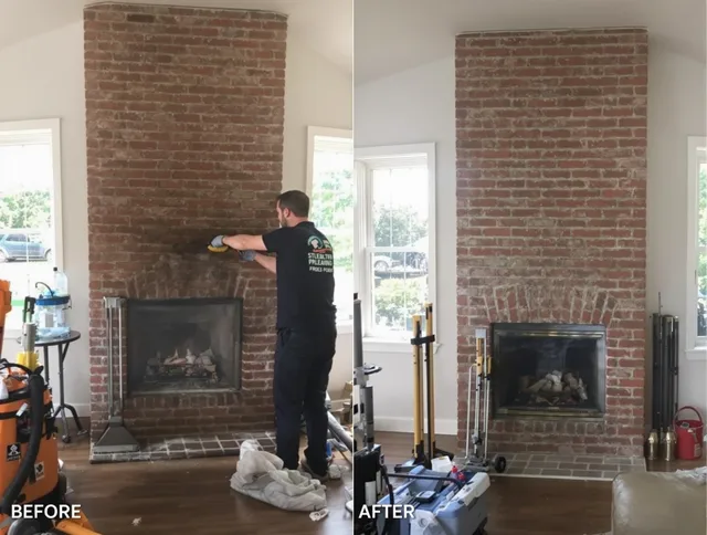 Finished chimney sweeping service by Homestead Chimney Sweep in Homestead, FL