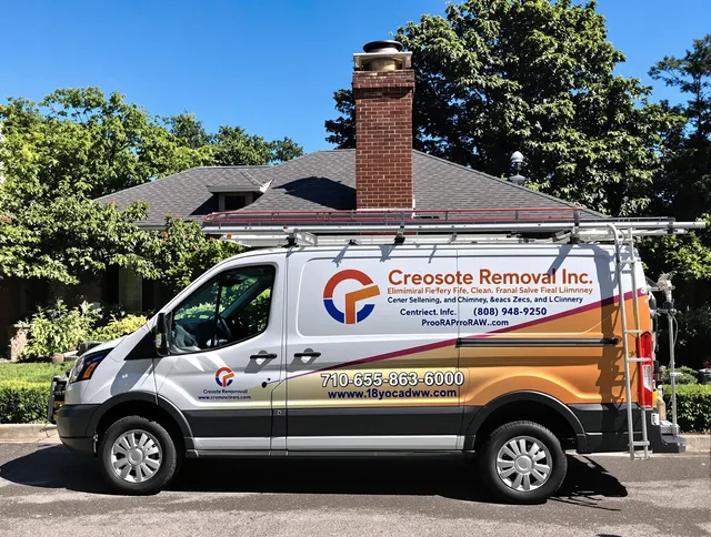 Homestead Chimney Sweep technician removing creosote safely in Homestead, FL