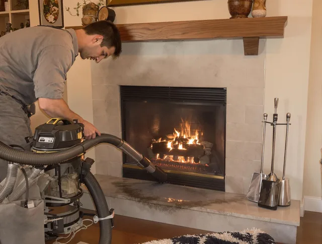 Routine fireplace upkeep by Homestead Chimney Sweep in Homestead, FL