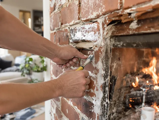 Routine fireplace repair by Homestead Chimney Sweep in Homestead, FL